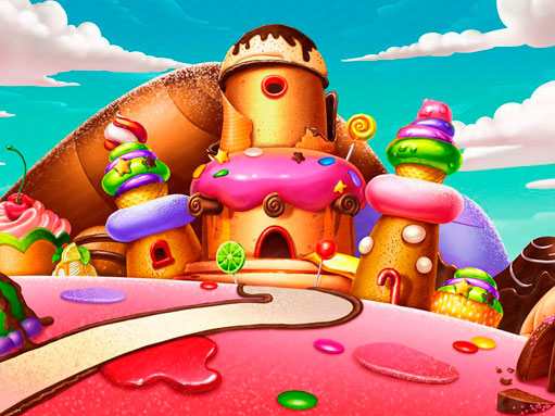 Stellar casino gaming adventure illustration